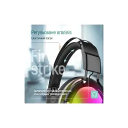 Навушники ColorWay Firestrike RGB Black (CW-HPG04BK) - мініатюра 10