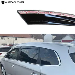 Дефлектори вікон вітровики для KIA Carens 2006-2013 4 шт (Auto Clover) - мініатюра 3