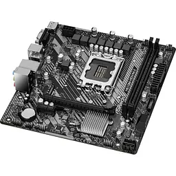 Материнська плата ASRock H610M-HDV/M.2 R2.0 (1700/H610, 2xDDR4, 1xPCIex16, HDMI/DVI/VGA, 4xSATA, M.2, GLan, 7.1ch,mATX - мініатюра 3