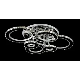 Стельова LED люстра з пультом і нічником Splendid-Ray 30-4027-71