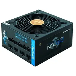 Блок живлення 850 Вт, Chieftec PROTON, Black, модульний, 80+ Bronze, Active PFC, 140 мм, 3xMolex/9xSATA/6x6+2-pin/1x20+4-pin/2x4+4-pin, захист AFC/OCP/OPP/OTP/OVP/SCP. (BDF-850C)