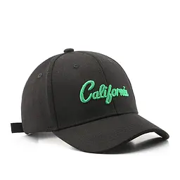 Кепка-бейсболка California 8417 56-60 см чорна - мініатюра 2
