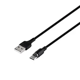 Кабель USB Hoco X52 Sereno Magnetic type-C магнітний чорний - мініатюра 2