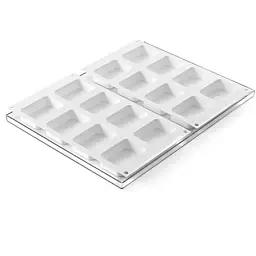 Форма для морозива Silikomart серія "Gelateria" Mini Double 2 форми + таця (BISC04M) - мініатюра 2