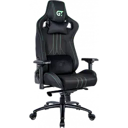 Геймерське крісло GT Racer (X-8006 Fabric Black/Green) - мініатюра 1
