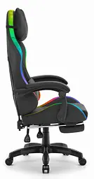 Комп'ютерне крісло Hell's HC-1039 LED RGB (тканина) - мініатюра 5