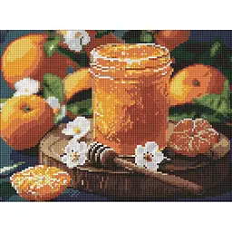 Алмазна мозаїка Мандаринове варення AMO8128, 30х40 см