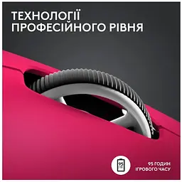 Миша Logitech G PRO X SUPERLIGHT 2 LIGHTSPEED Gaming, Magenta (910-006797) - мініатюра 8