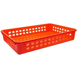 Корзинка LAMELA №3 355х250х60мм 273 601-кораловий
