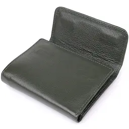 Стильний гаманець середнього розміру із натуральної шкіри ST Leather 12х14х2 см acs0029695 - мініатюра 5