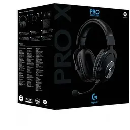 Ігрові навушники Logitech G PRO X Wireless Lightspeed для ПК чорні (981-000907) 981-000907 - мініатюра 8