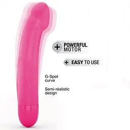 Вібратор Dorcel Real Vibration M Magenta 2.0 діам 3.7 см перезаряджається для точки G - мініатюра 2