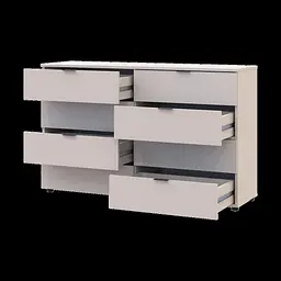 Комод Doros Рон 8 Кашемір 8 Шухлядок 130х38х81 (41516171) - мініатюра 9