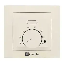 Терморегулятор механічний Castle AC308H слонова кістка
