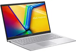Ноутбук ASUS 15.6" Vivobook 15 (X1504VA-BQ500) Intel Core i3-1315U/16GB/SSD512GB/Intel Graphics/DOS/Silver (90NB10J2-M00PJ0) - мініатюра 3