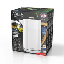 Електрочайник Adler AD 1347 white - мініатюра 8