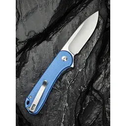 Ніж Civivi Button Lock Elementum II, Blue Aluminum, Satin (C18062PD-2) - мініатюра 11