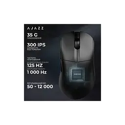 Мишка Ajazz AJ179 V2 MAX Wireless/Bluetooth/USB Black (AJ179-V2-MAX-B) - мініатюра 10