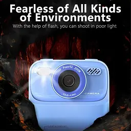 Дитяча камера миттєвого друку Instant Print Camera P79 (Синій) - мініатюра 8