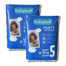 Підгузки-трусики Babylove Premium 5 junior (13-20 кг) 40 шт