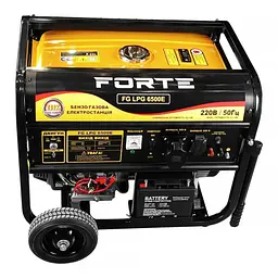 Генератор двухпаливний Forte FG LPG-6500E - мініатюра 2