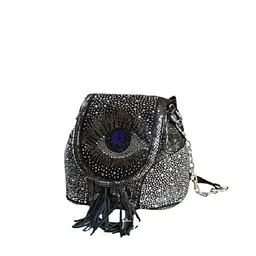 Сумка жіноча Italian Bags Eye 22х23 см Сріблястий (id_1469)