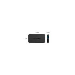 Концентратор Transcend Type-C HUB 4 ports (TS-HUB2C) - мініатюра 3