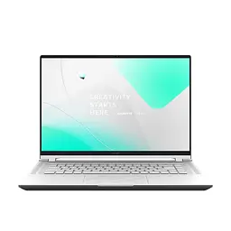 Ноутбук Gigabyte AERO 16.0 UHD+ OLED, Intel i9-13900H, 32GB, F1TB, NVD4070-8, W11P, сріблястий (AERO_16_BSF-A3KZ964SQ)