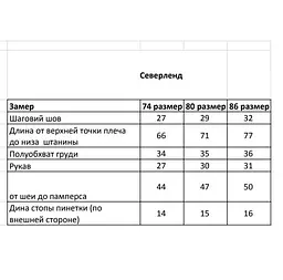 Дитячий зимовий термокомбінезон "Северленд" зріст 74 см. Kid's Fantasy Мокко - мініатюра 10