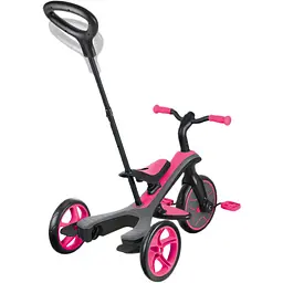 Велосипед триколісний Globber Explorer Trike 4 в 1 рожевий (632-110-3) - мініатюра 4