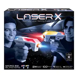 Ігровий набір для лазерних боїв Laser X Micro, для двох гравців (87906) - мініатюра 5
