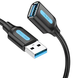 Кабель-подовжувач Vention CBHBJ USB 3.0 Type-A 5 м чорний (CBHBJ)