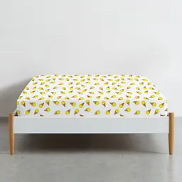 Простирадло Cosas на резинці 90х200 icecream yellow, жовтий (IcecreamYellow_90x200x20) - мініатюра 2