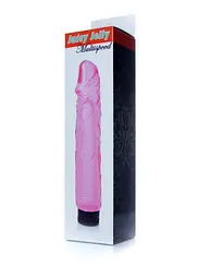 Вібратор B - Series EasyLove Juicy Jelly, 22 см (рожевий) - мініатюра 6