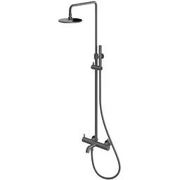 Душова система Kohlman Axel graphite з виливом QW277AG, Графіт