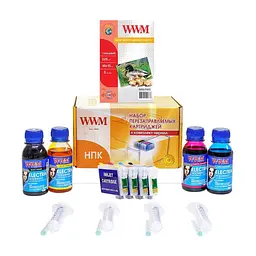 Комплект перезаправних картриджів WWM Epson C91/CX4300/T26/27/TX106/109 ELECTRA (RC.T092NU)