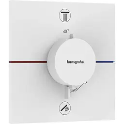 Термостат для душу Hansgrohe ShowerSelect Comfort E matt white 15572700