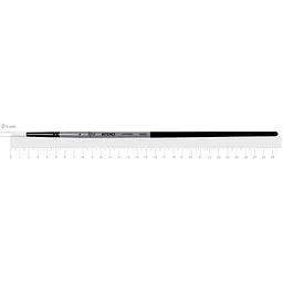 Пензель синтетика кругла INTENSE 1668R №4 довга ручка Rosa
