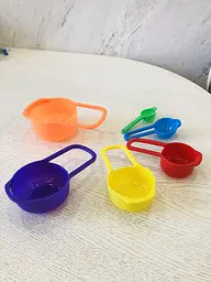 Набір пластикових мірних ложок 6 шт., Kitchen Master 84104 - мініатюра 8