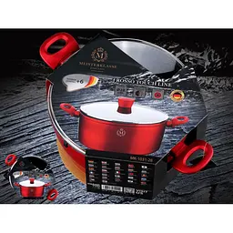 Каструля Meisterklasse MK-1031-20 red 20см 2,1л - мініатюра 4