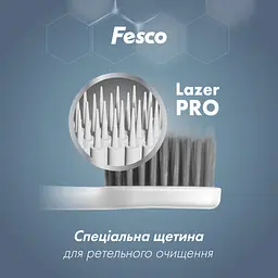 Зубна щітка Fesco Black & White Series Soft Чорна (4823098414124) - мініатюра 2