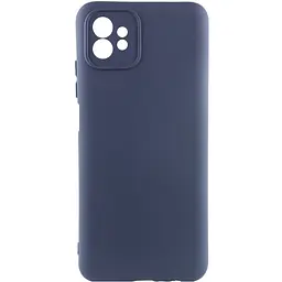 Чохол TPU Getman Liquid Silk Full Camera для Motorola Moto G32 Синій / Midnight Blue