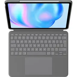 Чохол до планшета Logitech Combo Touch for iPad Air 13-inch (M2) OXFORD GREY - US (L920-012618) - мініатюра 2