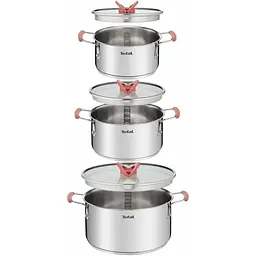 Набір каструль Tefal Opti'Space (G720S674) [106518] - мініатюра 3