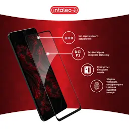 Скло захисне Intaleo Full Glue Oppo A58 4G Black (1283126583490) - мініатюра 4