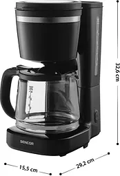 Кавоварка крапельна SCE 2710BK Sencor teh0022770 - мініатюра 9