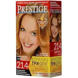 Крем-фарба PRESTIGE №214 Золотисто-русявий
