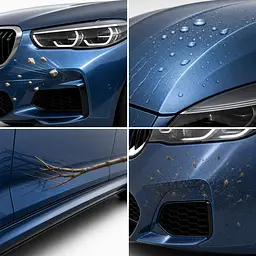 Антигравійна захисна бронеплівка за лекалами для BMW M5 F90 2017-2023 - повний кузов - мініатюра 2