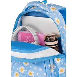Набір: Рюкзак шкільний CoolPack Jerry Daisy Sun (F029834) + Пенал на блискавці CoolPack Campus з органайзером 23x9x5 см блакитний (E62547) - мініатюра 7