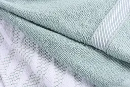 Набір рушників для кухні Ardesto SuperSoft, 40х60см, 2шт, 100% бавовна, бірюзовий (ART4060GB) - мініатюра 3
